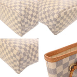 LOUIS VUITTON ルイヴィトン ダミエアズール ネヴァーフル MM 旧型 USA製 ホワイト N51107 レディース ダミエキャンバス ハンドバッグ Bランク 中古 銀蔵