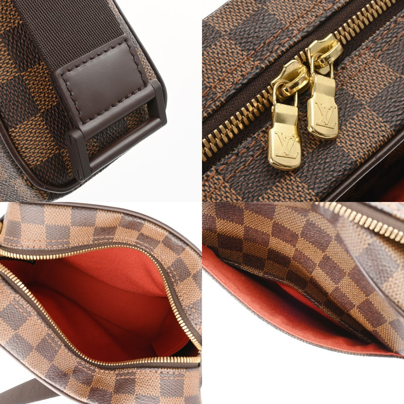LOUIS VUITTON ルイヴィトン ダミエ オラフ PM ブラウン N41442 ユニセックス ダミエキャンバス ショルダーバッグ ABランク 中古 銀蔵
