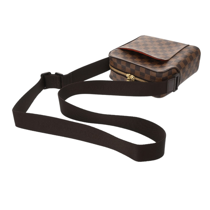 LOUIS VUITTON ルイヴィトン ダミエ オラフ PM ブラウン N41442 ユニセックス ダミエキャンバス ショルダーバッグ ABランク 中古 銀蔵