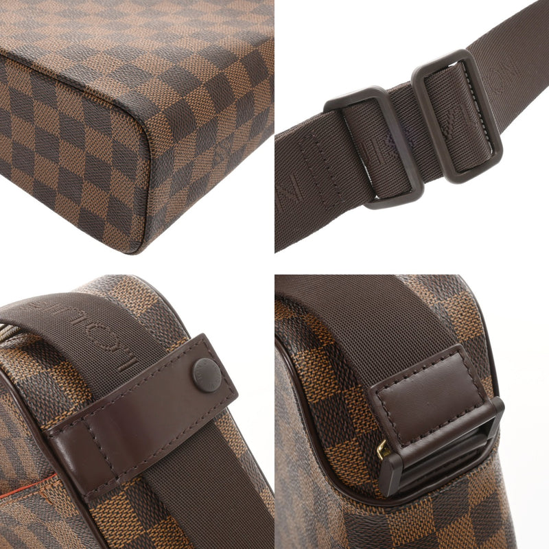 LOUIS VUITTON ルイヴィトン ダミエ オラフ PM ブラウン N41442 ユニセックス ダミエキャンバス ショルダーバッグ ABランク 中古 銀蔵
