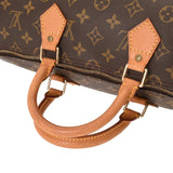 LOUIS VUITTON ルイヴィトン モノグラム スピーディ 35 ブラウン M41524 レディース モノグラムキャンバス ハンドバッグ Bランク 中古 銀蔵