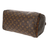 LOUIS VUITTON ルイヴィトン モノグラム スピーディ 35 ブラウン M41524 レディース モノグラムキャンバス ハンドバッグ Bランク 中古 銀蔵