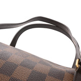 LOUIS VUITTON ルイヴィトン ダミエ パピヨン GM ブラウン N51303 レディース ダミエキャンバス ハンドバッグ Bランク 中古 銀蔵
