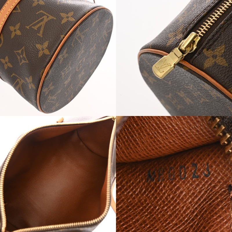 LOUIS VUITTON ルイヴィトン モノグラム パピヨン L ブラウン M51385 レディース モノグラムキャンバス ハンドバッグ Bランク 中古 銀蔵