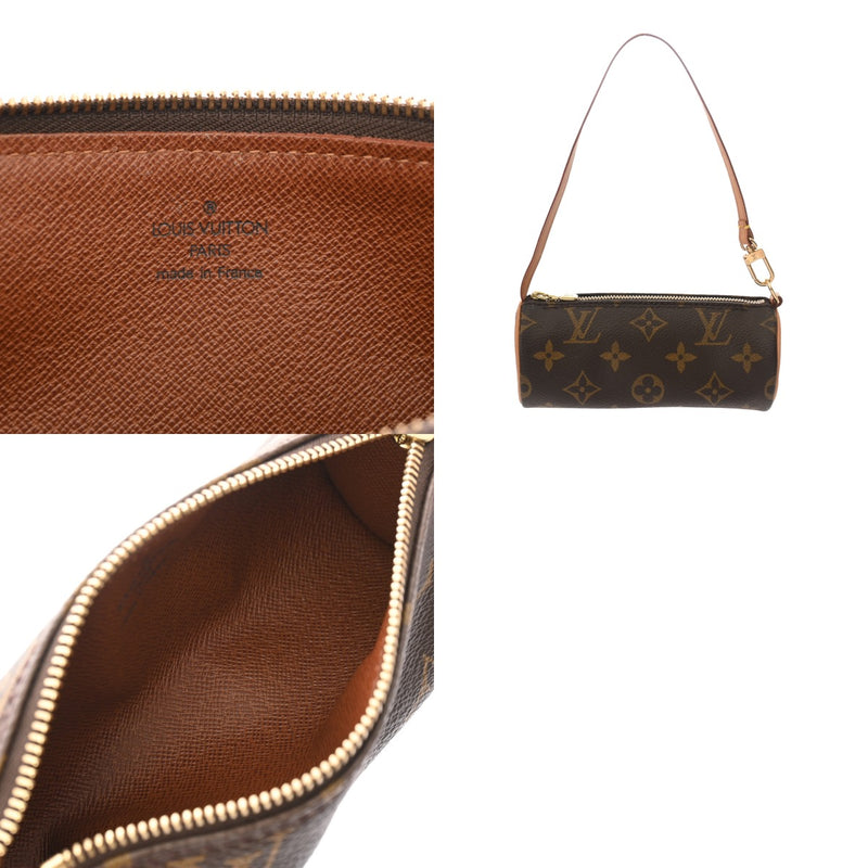 LOUIS VUITTON ルイヴィトン モノグラム パピヨン L ブラウン M51385 レディース モノグラムキャンバス ハンドバッグ Bランク 中古 銀蔵