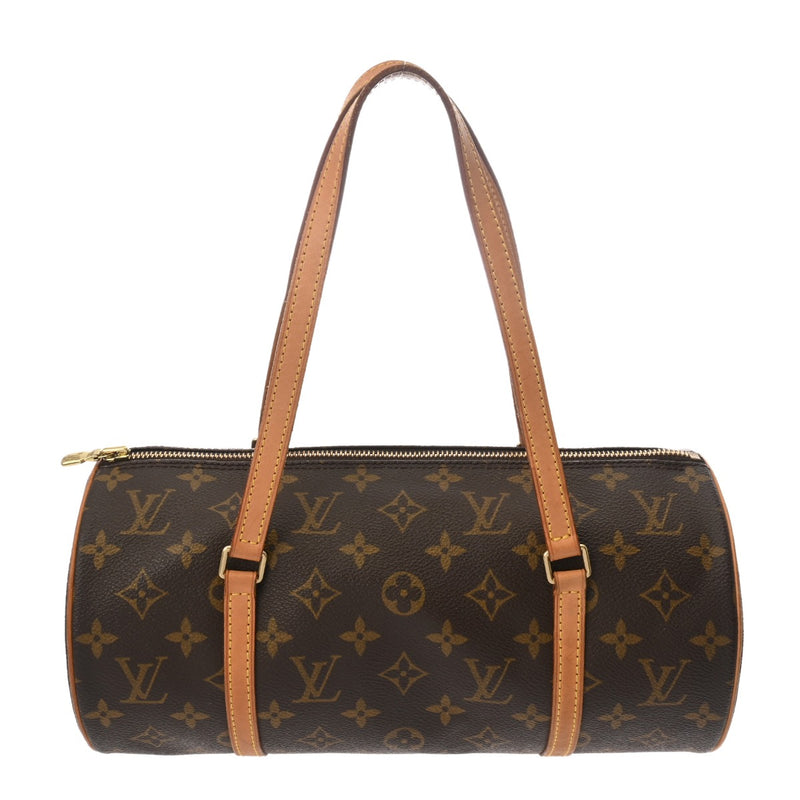 LOUIS VUITTON ルイヴィトン モノグラム パピヨン L ブラウン M51385 レディース モノグラムキャンバス ハンドバッグ Bランク 中古 銀蔵