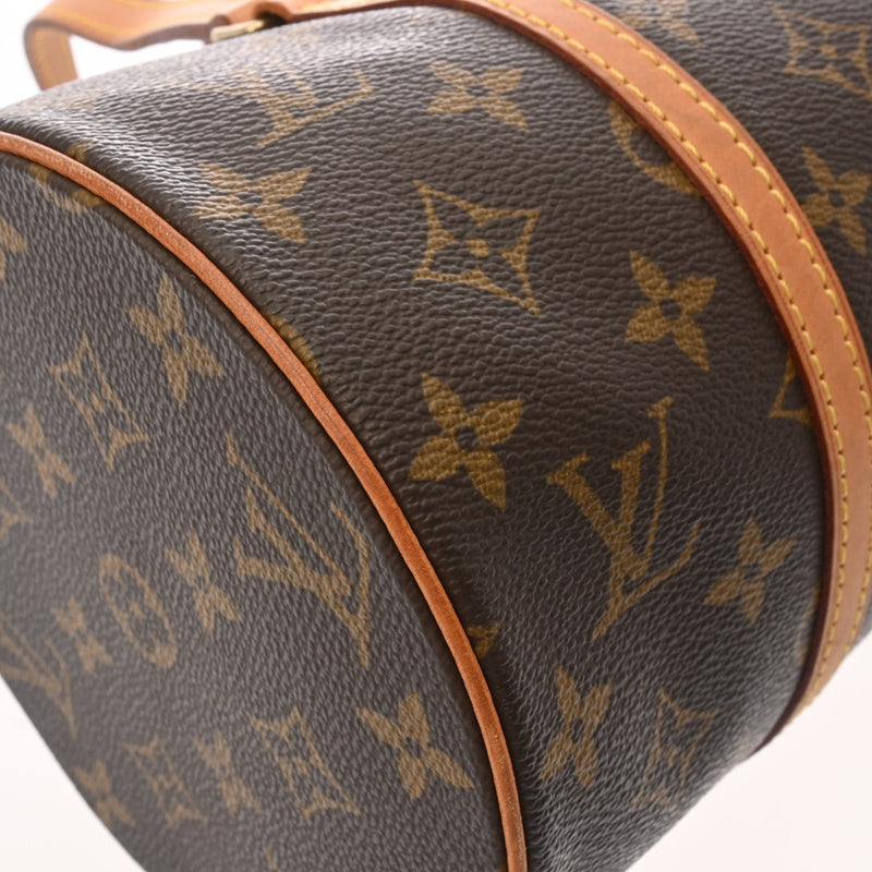 LOUIS VUITTON ルイヴィトン モノグラム パピヨン L ブラウン M51385 レディース モノグラムキャンバス ハンドバッグ Bランク 中古 銀蔵