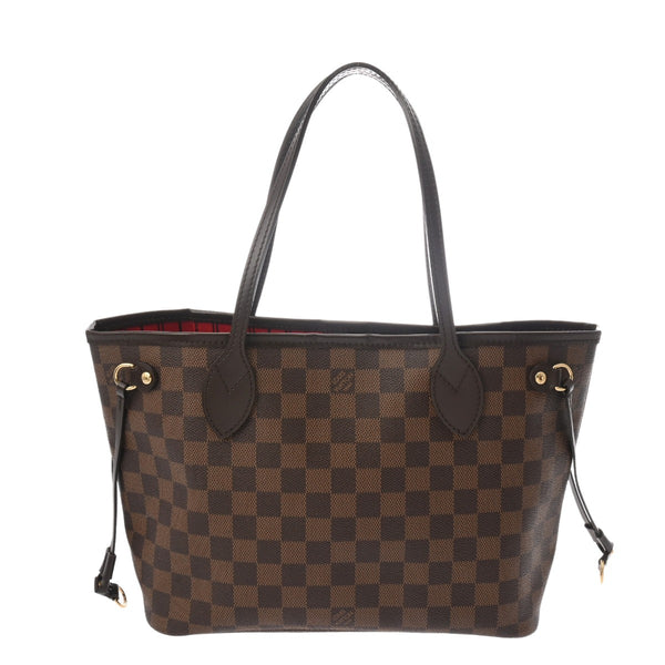 LOUIS VUITTON ルイヴィトン ダミエ ネヴァーフル PM 旧型 ブラウン N51109 レディース ダミエキャンバス ハンドバッグ Bランク 中古 銀蔵