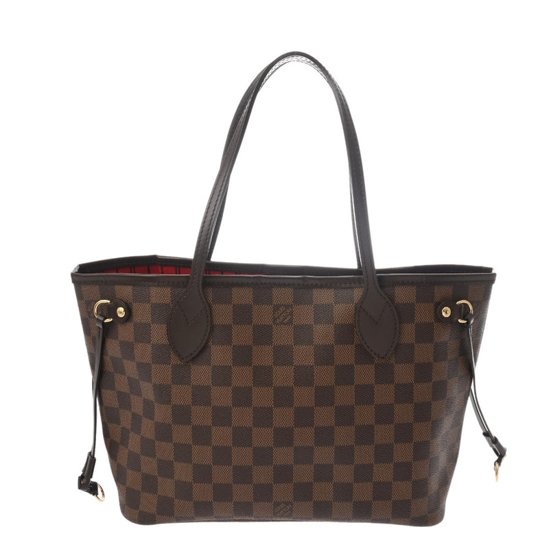LOUIS VUITTON ルイヴィトン ダミエ ネヴァーフル PM 旧型 ブラウン N51109 レディース ダミエキャンバス ハンドバッグ Bランク 中古 銀蔵