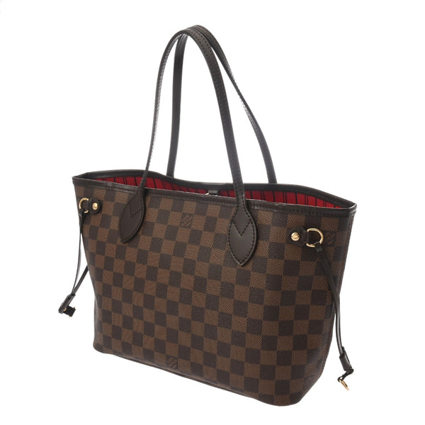 LOUIS VUITTON ルイヴィトン ダミエ ネヴァーフル PM 旧型 ブラウン N51109 レディース ダミエキャンバス ハンドバッグ Bランク 中古 銀蔵