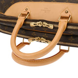 LOUIS VUITTON ルイヴィトン モノグラム アリゼ ドゥポッシュ ブラウン M41392 レディース モノグラムキャンバス ボストンバッグ Bランク 中古 銀蔵