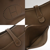 HERMES エルメス エヴリン3 GM エトゥープ T刻印(2015年頃) ユニセックス トリヨンクレマンス ショルダーバッグ ABランク 中古 銀蔵