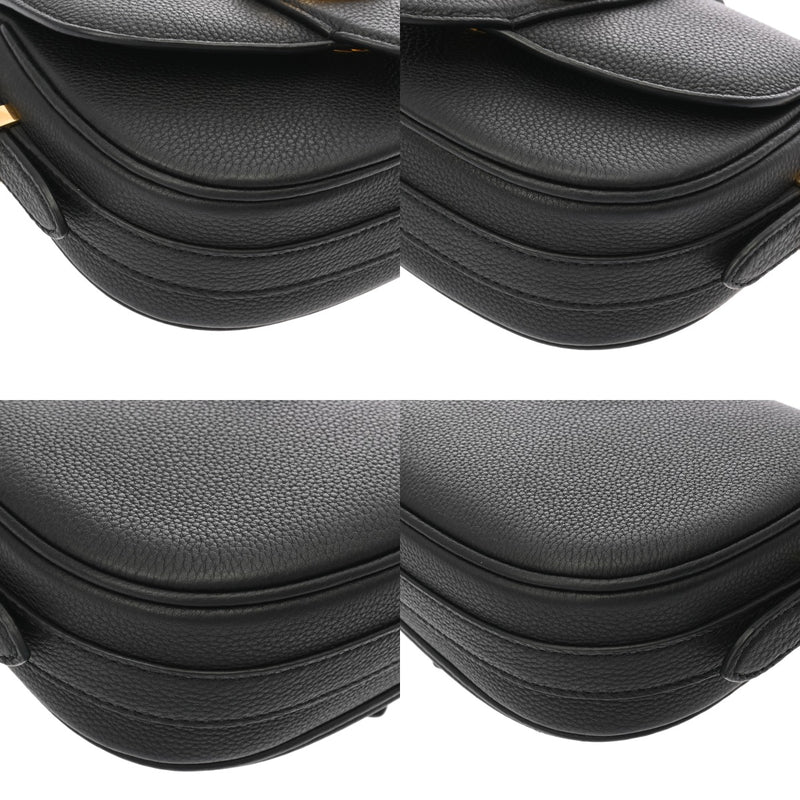 LOUIS VUITTON ルイヴィトン LVポンヌフ ソフト PM ノワール M58727 レディース レザー ショルダーバッグ Aランク 中古 銀蔵