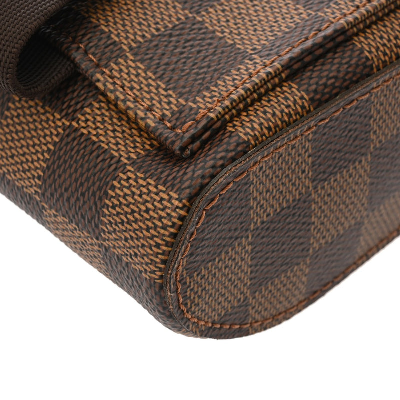 LOUIS VUITTON ルイヴィトン ダミエ ジェロニモス 後期型 ブラウン N51994 ユニセックス ダミエキャンバス ショルダーバッグ Aランク 中古 銀蔵