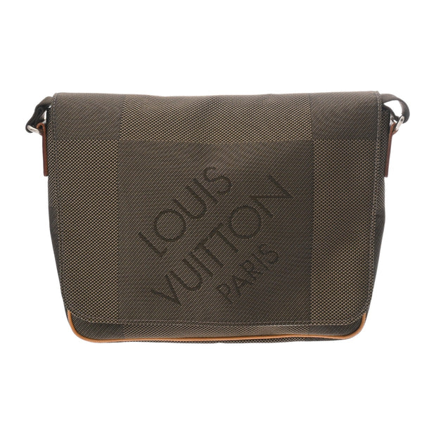 LOUIS VUITTON ルイヴィトン ダミエジュアン プチメサジェ テール M93617 メンズ キャンバス ショルダーバッグ ABランク 中古 銀蔵