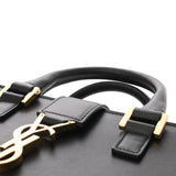 SAINT LAURENT サンローラン ベイビーカバス 2WAY ブラック 568853 レディース カーフ ハンドバッグ Aランク 中古 銀蔵