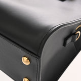 SAINT LAURENT サンローラン ベイビーカバス 2WAY ブラック 568853 レディース カーフ ハンドバッグ Aランク 中古 銀蔵