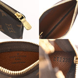 LOUIS VUITTON ルイヴィトン モノグラム ポシェットクレ ブラウン M62650 ユニセックス モノグラムキャンバス コインケース 新同 中古 銀蔵