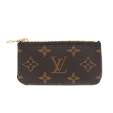 LOUIS VUITTON ルイヴィトン モノグラム ポシェットクレ ブラウン M62650 ユニセックス モノグラムキャンバス コインケース 新同 中古 銀蔵