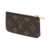 LOUIS VUITTON ルイヴィトン モノグラム ポシェットクレ ブラウン M62650 ユニセックス モノグラムキャンバス コインケース 新同 中古 銀蔵