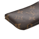 LOUIS VUITTON ルイヴィトン モノグラム ポシェットクレ ブラウン M62650 ユニセックス モノグラムキャンバス コインケース 新同 中古 銀蔵
