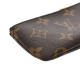 LOUIS VUITTON ルイヴィトン モノグラム ポシェットクレ ブラウン M62650 ユニセックス モノグラムキャンバス コインケース 新同 中古 銀蔵