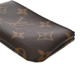 LOUIS VUITTON ルイヴィトン モノグラム ポシェットクレ ブラウン M62650 ユニセックス モノグラムキャンバス コインケース 新同 中古 銀蔵