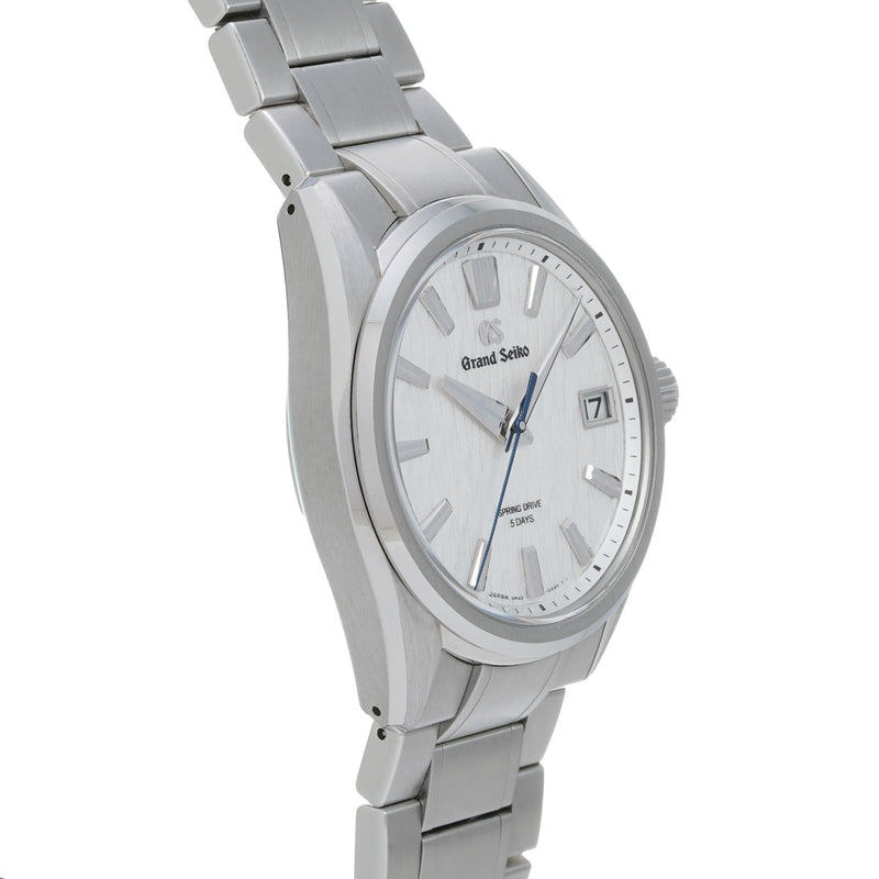 グランドセイコー エボリューション9 コレクション 白樺ダイヤル SLGA009 シルバー メンズ 腕時計 スプリングドライブ(自動巻き) 中古 銀蔵