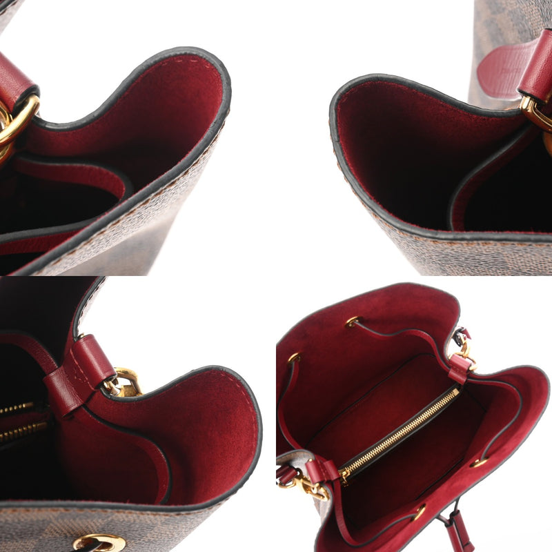 LOUIS VUITTON ルイヴィトン ダミエ ネオノエ チェリーベリー N40214 レディース ダミエキャンバス ショルダーバッグ Aランク 中古 銀蔵