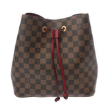 LOUIS VUITTON ルイヴィトン ダミエ ネオノエ チェリーベリー N40214 レディース ダミエキャンバス ショルダーバッグ Aランク 中古 銀蔵