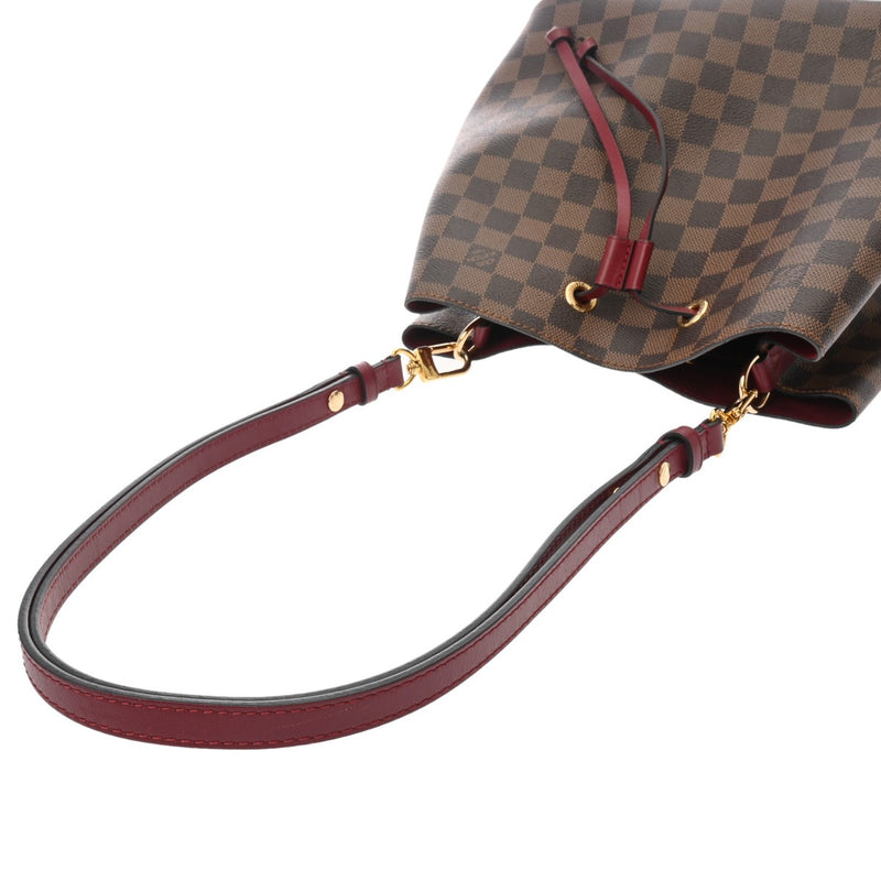 LOUIS VUITTON ルイヴィトン ダミエ ネオノエ チェリーベリー N40214 レディース ダミエキャンバス ショルダーバッグ Aランク 中古 銀蔵