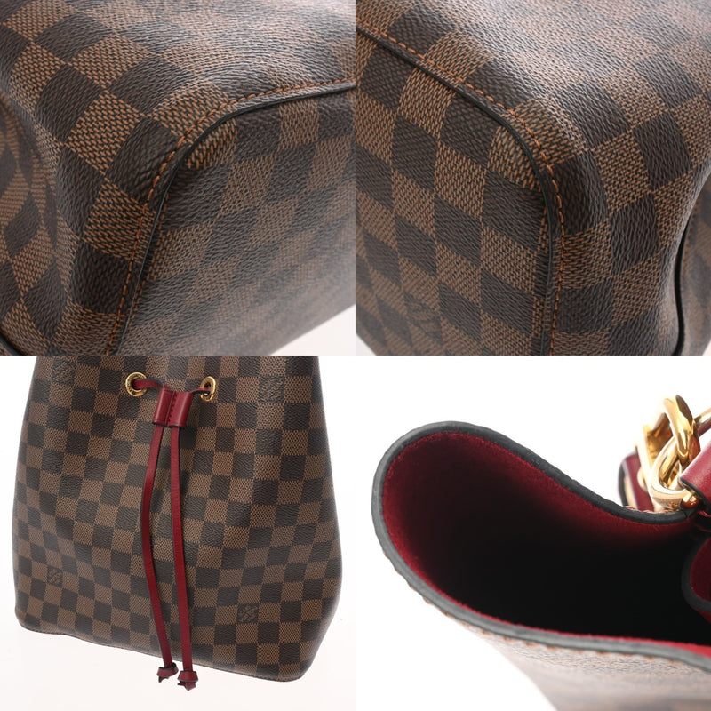 LOUIS VUITTON ルイヴィトン ダミエ ネオノエ チェリーベリー N40214 レディース ダミエキャンバス ショルダーバッグ Aランク 中古 銀蔵