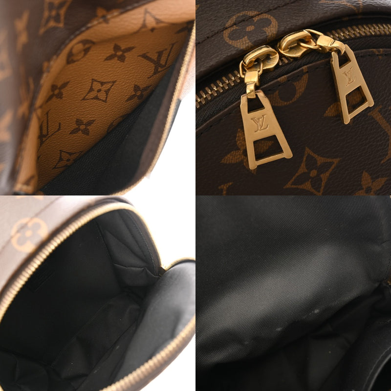 LOUIS VUITTON ルイヴィトン モノグラムリバース パームスプリングス PM 新型 ブラウン M44870 レディース モノグラムキャンバス リュック・デイパック ABランク 中古 銀蔵