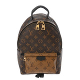 LOUIS VUITTON ルイヴィトン モノグラムリバース パームスプリングス PM 新型 ブラウン M44870 レディース モノグラムキャンバス リュック・デイパック ABランク 中古 銀蔵