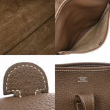 HERMES エルメス エヴリン3 PM エトゥープ Y刻印(2020年頃) ユニセックス トリヨンクレマンス ショルダーバッグ ABランク 中古 銀蔵