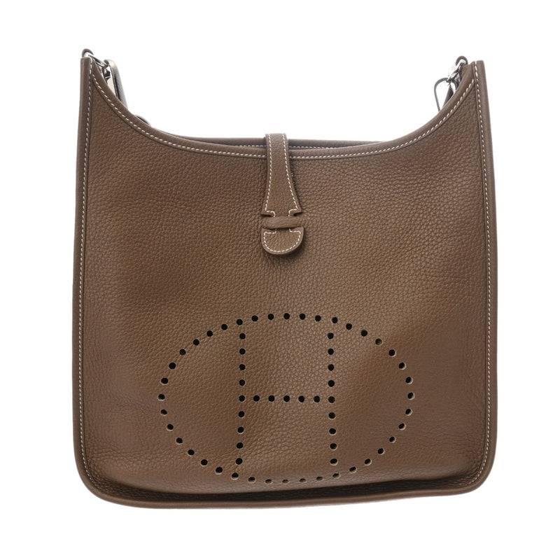 HERMES エルメス エヴリン3 PM エトゥープ Y刻印(2020年頃) ユニセックス トリヨンクレマンス ショルダーバッグ ABランク 中古 銀蔵