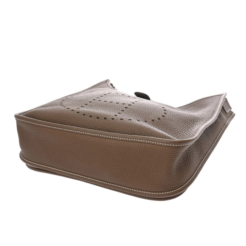 HERMES エルメス エヴリン3 PM エトゥープ Y刻印(2020年頃) ユニセックス トリヨンクレマンス ショルダーバッグ ABランク 中古 銀蔵