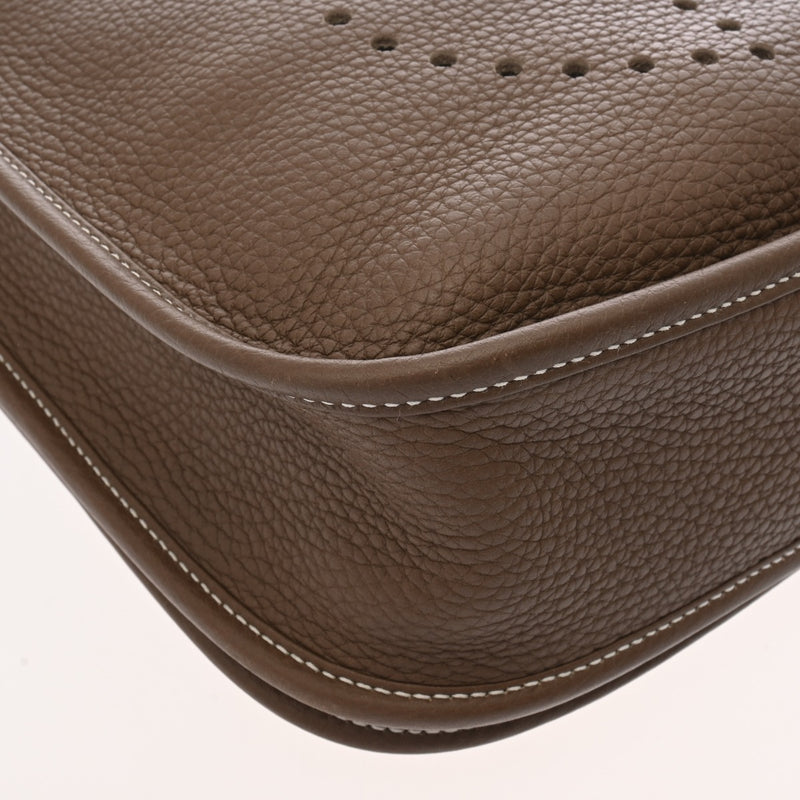 HERMES エルメス エヴリン3 PM エトゥープ Y刻印(2020年頃) ユニセックス トリヨンクレマンス ショルダーバッグ ABランク 中古 銀蔵