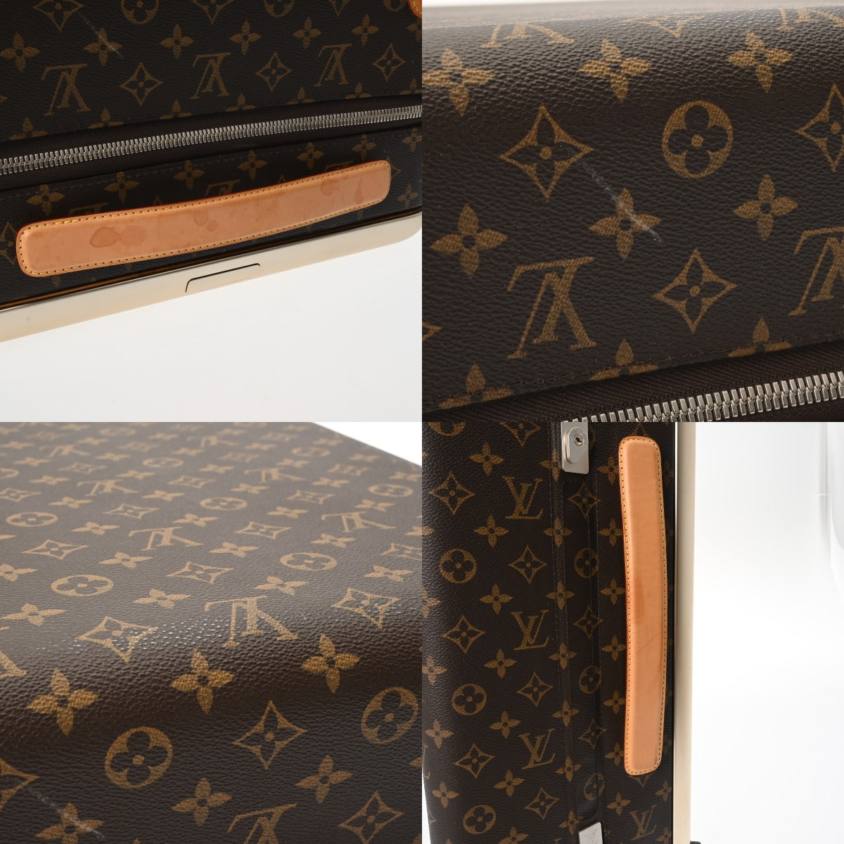 ルイヴィトン ホライゾン 50 スーツケース 旧型 14145 ブラウン ユニ