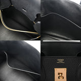 HERMES エルメス バーキン 30 ブラック D刻印(2019年頃)  レディース トゴ ハンドバッグ Aランク 中古 銀蔵