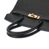 HERMES エルメス バーキン 30 ブラック D刻印(2019年頃)  レディース トゴ ハンドバッグ Aランク 中古 銀蔵