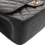 CHANEL シャネル マトラッセ チェーンショルダー 30cm ブラック A58600 レディース キャビアスキン ショルダーバッグ Aランク 中古 銀蔵