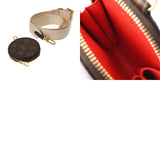 LOUIS VUITTON ルイヴィトン モノグラムリバース オンザゴー PM ブラウン M46373 レディース モノグラムキャンバス ハンドバッグ Aランク 中古 銀蔵