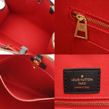 LOUIS VUITTON ルイヴィトン モノグラムリバース オンザゴー MM ブラウン M45321 レディース モノグラムキャンバス ハンドバッグ Aランク 中古 銀蔵