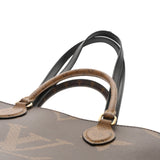 LOUIS VUITTON ルイヴィトン モノグラムリバース オンザゴー MM ブラウン M45321 レディース モノグラムキャンバス ハンドバッグ Aランク 中古 銀蔵