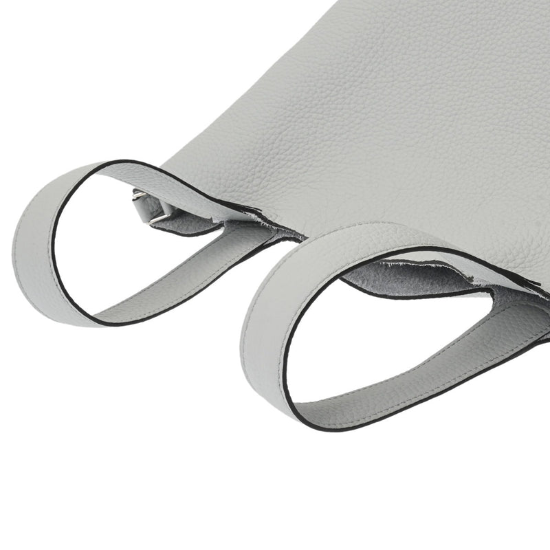 HERMES エルメス ピコタン ロック MM ブルーペール Z刻印(2021年頃) レディース トリヨンクレマンス ハンドバッグ 新同 中古 銀蔵