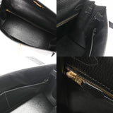 HERMES エルメス ケリー32 外縫い ブラック □A刻印(1997年頃) レディース アルデンヌ 2WAYバッグ Aランク 中古 銀蔵