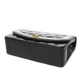 CHANEL シャネル マトラッセ ダイアナ 25cm チェーンショルダー ブラック A01165 レディース ラムスキン ショルダーバッグ Aランク 中古 銀蔵
