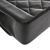 CHANEL シャネル マトラッセ ダイアナ 25cm チェーンショルダー ブラック A01165 レディース ラムスキン ショルダーバッグ Aランク 中古 銀蔵