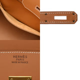 HERMES エルメス バーキン 35 ナチュラル □F刻印(2002年頃) ユニセックス ヴォーシャモニー ハンドバッグ Aランク 中古 銀蔵